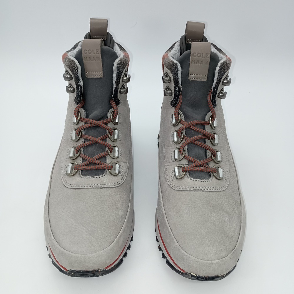 Cole Haan GrandExplore Waterproof Hiking Boots Grey Nubuck W11794 Womens 7.5 - Picture 2 of 8